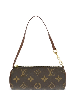 Louis Vuitton Pre-Owned 1990s Papillon monogram attached pouch bag - Brown