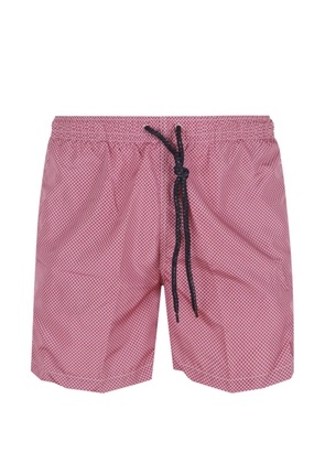 Drumohr print drawstring swim shorts - Pink