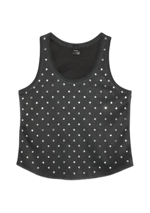 PINKO studded tank top - Black