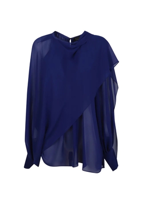 Gianluca Capannolo draped top - Blue