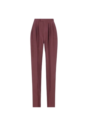 Saint Laurent pleated trousers - Pink