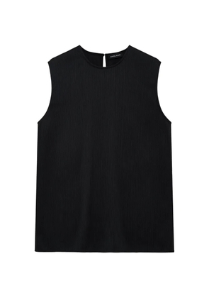 ANINE BING Malia round-neck top - Black