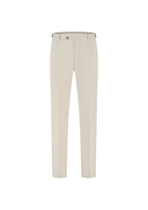 Berwich zip fastening tailored trousers - Neutrals