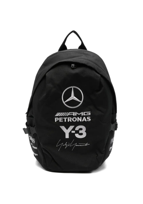 Y-3 x Mercedes-AMG Petronas F1 logo-embroidered backpack - Black