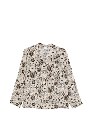 ASPESI floral-print shirt - Neutrals