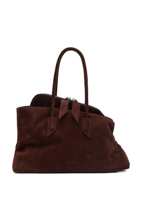 The Attico top handle tote bag - Brown