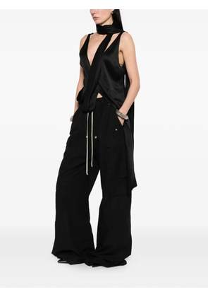 Rick Owens DRKSHDW drawstring pocket trousers - Black