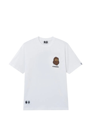 FINGERCROXX logo T-shirt - White