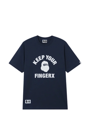 FINGERCROXX graphic T-shirt - Blue