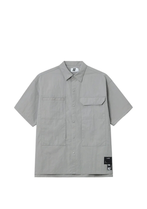 izzue patch pocket shirt - Grey
