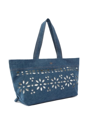 PINKO floral tote bag - Blue