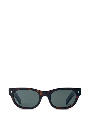 Prada oval-frame sunglasses - Brown