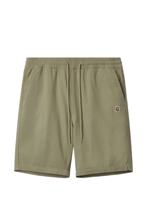 FINGERCROXX logo-detail drawstring shorts - Green