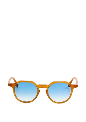 GIGI STUDIOS Nora geometric sunglasses - Brown
