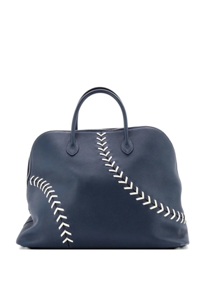 Hermès Pre-Owned Bolide 1923 Baseball Bag Evercolor 45 travel bag - Blue