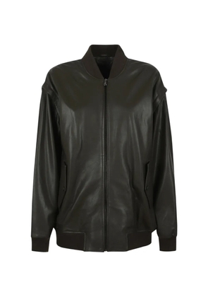 Enes zip bomber jacket - Brown