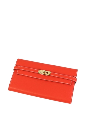 Hermès Pre-Owned 2013 Epsom Verso Kelly To Go Wallet crossbody bag - Pink