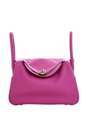 Hermès Pre-Owned 2018 Swift Tressage Lindy 26 satchel - Pink