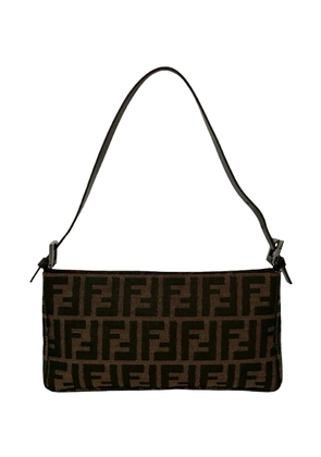 Fendi Pre-Owned 2000-2010 Zucca Canvas shoulder bag - Brown