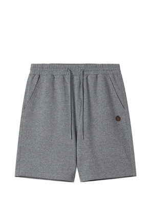 FINGERCROXX drawstring logo shorts - Grey