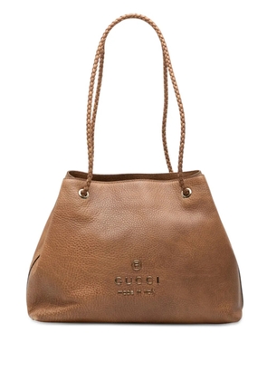 Gucci Pre-Owned 2000-2015 Medium Leather Gifford tote bag - Brown