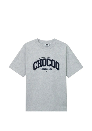 CHOCOOLATE appliqué T-shirt - Grey