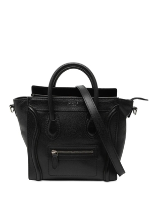 Celine Pre-Owned 2012-2018 Nano Leather Luggage Tote satchel - Black