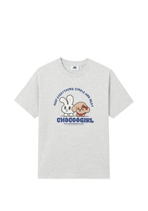 CHOCOOLATE printed T-shirt - Grey