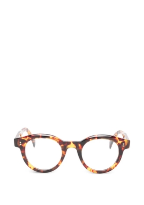 Dunhill round-frame glasses - Brown