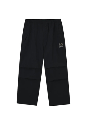 FINGERCROXX logo-detail pocket trousers - Black