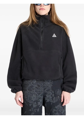 Nike Wolf Tree half-zip fleece sweatshirt - 010 Black/ Anthracite/ Summit White