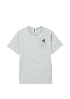 CHOCOOLATE chest-pocket crew-neck T-shirt - Grey