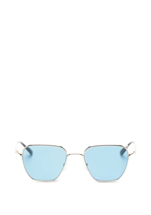 Alexander McQueen Eyewear geometric-frame sunglasses - Gold