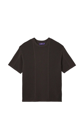 aftermaths short-sleeve T-shirt - Brown