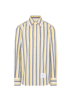 Thom Browne Madras striped shirt - Yellow