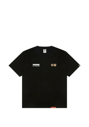 AAPE BY *A BATHING APE® appliquéd-details T-shirt - Black