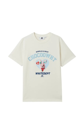 CHOCOOLATE printed T-shirt - Neutrals