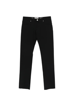 Jacob Cohën belt-loops trousers - Black