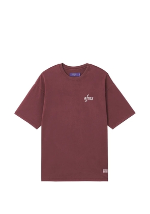 aftermaths elephant-embroidered T-shirt