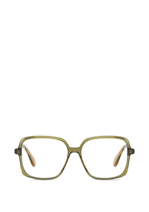 GIGI STUDIOS Shale square-frame glasses - Green