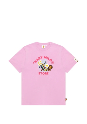 *BABY MILO® STORE BY *A BATHING APE® graphic-print T-shirt - Pink