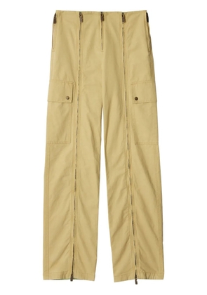 Burberry Zip straight-leg trousers - Neutrals