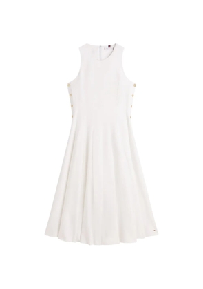 Tommy Hilfiger sleeveless midi dress - White