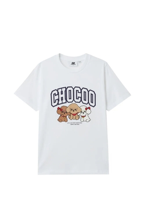 CHOCOOLATE cartoon-graphic T-shirt - White