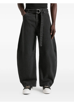 Manière De Voir Xander barrel-leg jeans - Black