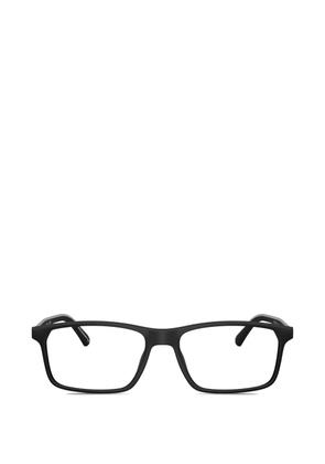 Emporio Armani rectangle-frame glasses - Black