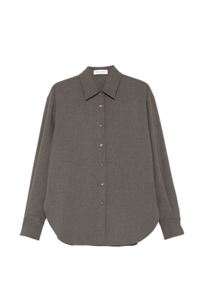 The Frankie Shop Peri buttoned shirt - Brown