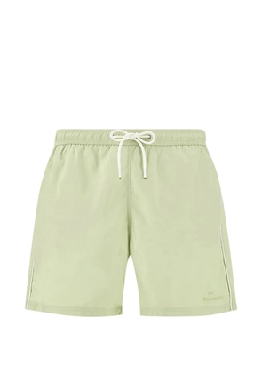 Paul & Shark logo-embroidery swim shorts - Green