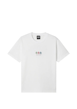 FINGERCROXX graphic-print T-shirt - White