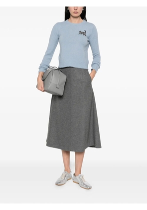 I BLUES Luciana embellished crew-neck sweater